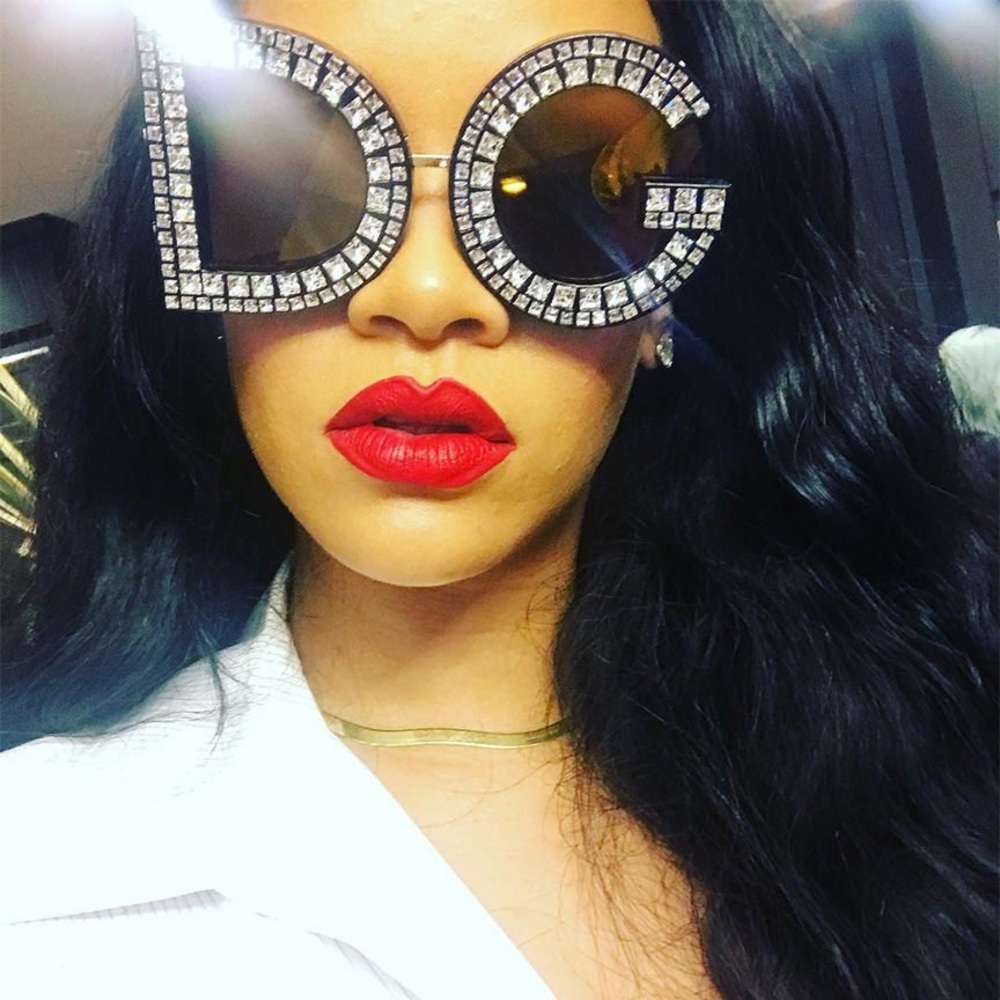 DG sunglasses as seen on Rihanna